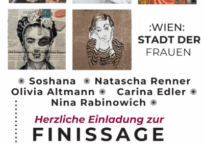 Ausstellung :WIEN:  STADT DER FRAUEN , im Kunstsalon 23
