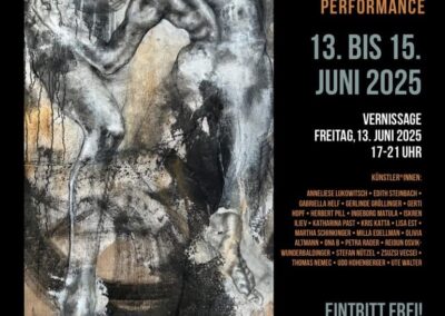 NACKTE AKTE Ausstellung & Performance , Otto Wagner Areal Pavillon 9 Wien