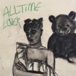 Alltime Lover - charcoal, aquarelle on paper 71_100cm