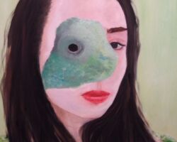 Snakes in my Eyes_60x80_Oil on canvas
